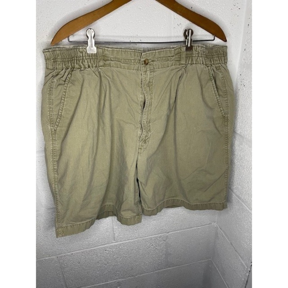 FLYERS Casual Beige Shorts - Size 42 Relaxed Fit and a Classic Design